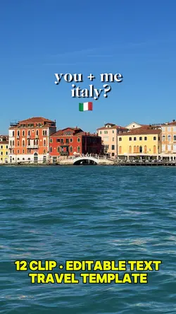 You, Me, Italy? 🇮🇹 🛶