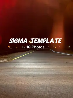 Sigma Template 🤫🧏‍♀️