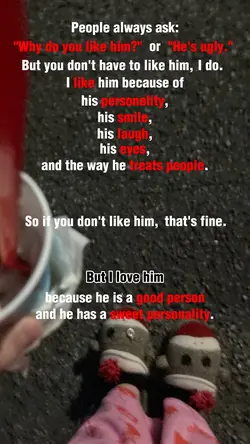 Why I like him