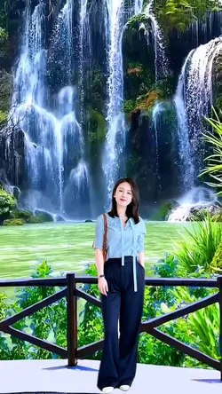 Waterfall view