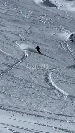 skiing