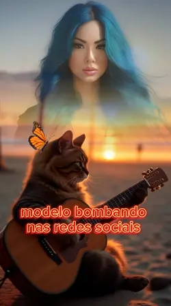 Gatinho violonista 3