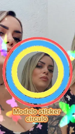 Modelo  sticker 