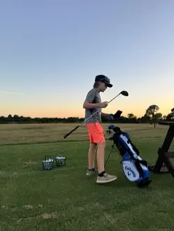Golfing