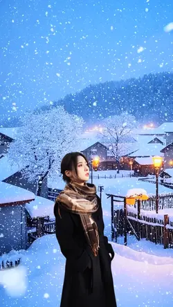 Snowing