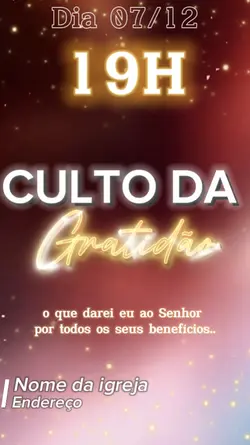 Culto da gratidão 