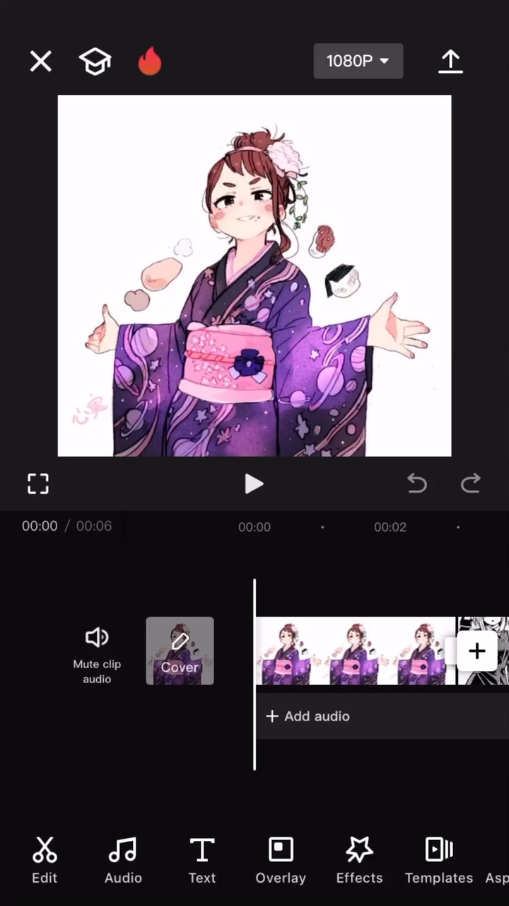 capcut template cover