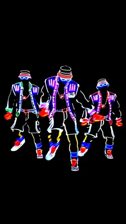 Fluorescent dance