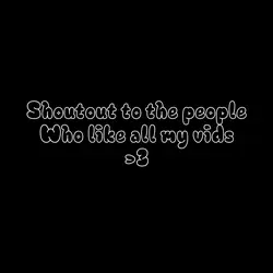 Shoutouts!!!
