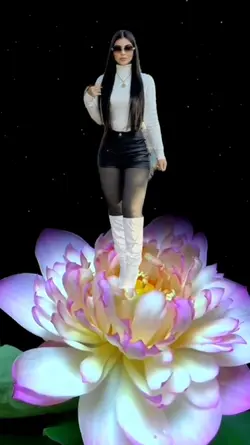 Saindo da flor