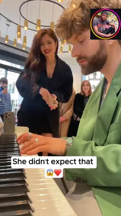 She Didn’t expect it