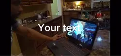 Guy punches a comput