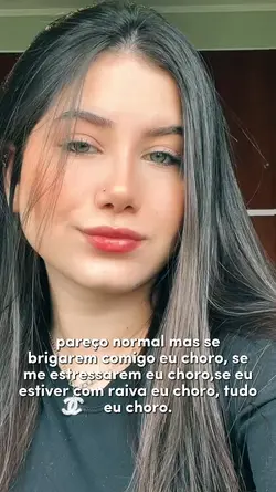 pareço normal.