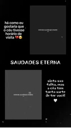 Saudade eterna 