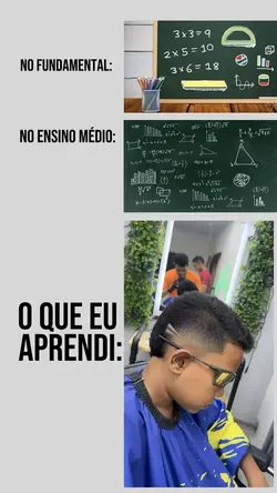 O que eu aprendi💈