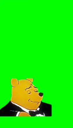 Tuxedo Pooh Meme 