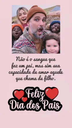 Pai é quem cria 