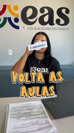 Volta as aulas