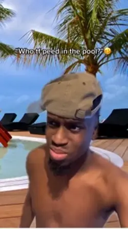 Peed in pool