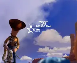 woody and potato man