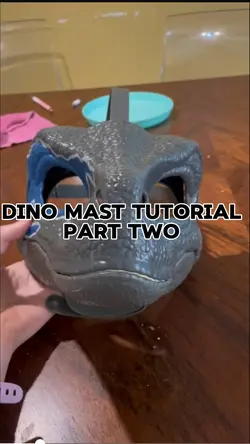 Dino mask tut 