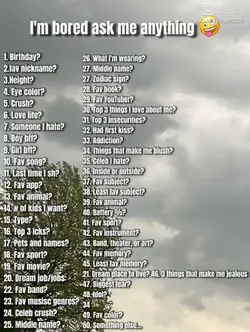ask anything 