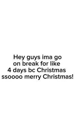 Christmas break 