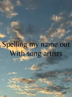 My name with artists
