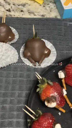 Chocolate turkeys