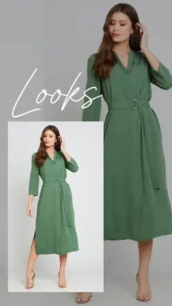 Transição de looks