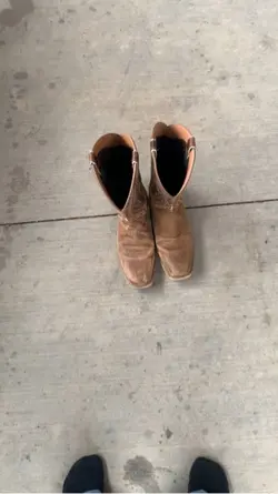 Blessing the boots