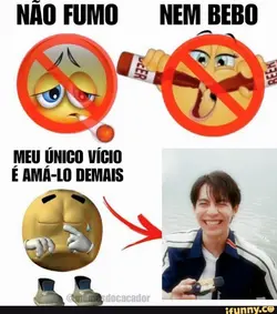 Não fumo nem bebo