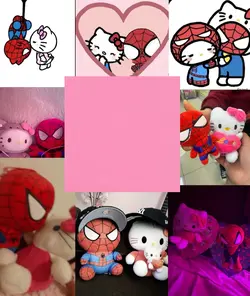 spiderman+hellokitty