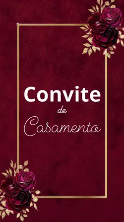 Convite cor Marsala