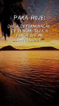 Para hoje