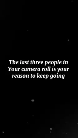 reason to keep goin