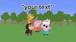 Peopa pig minecraft