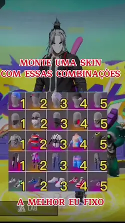 Monte sua skin 