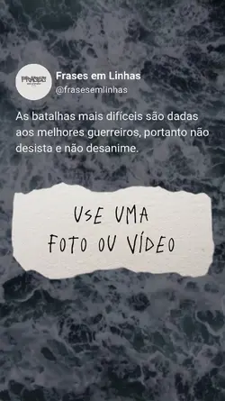 não desista!!