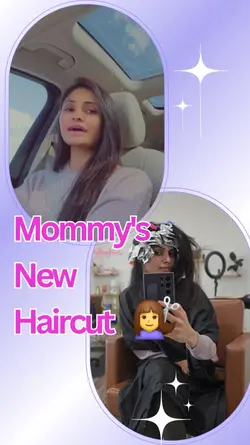 Mommy's New Haircut