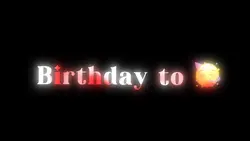 Happy birthday