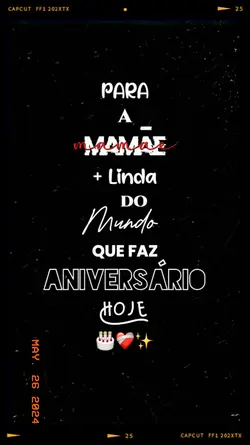 Aniversário Mãe
