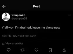 Drained