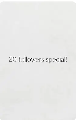 20 followers!! TYSM💖