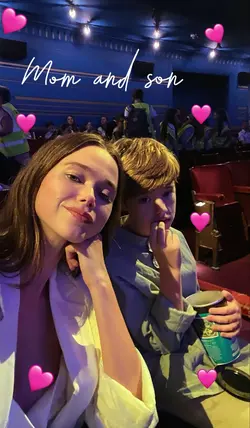 Mom and son 