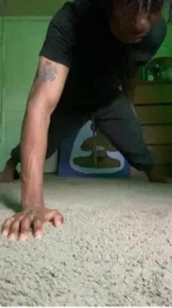 Weighted pushups 