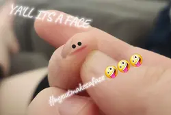 IT MAKES A FACE 