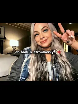 Oh look a strawberry