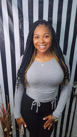Box Braid Slide