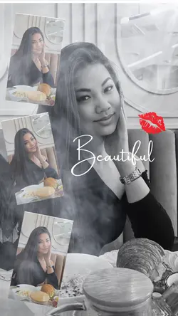 Beautiful collage BW